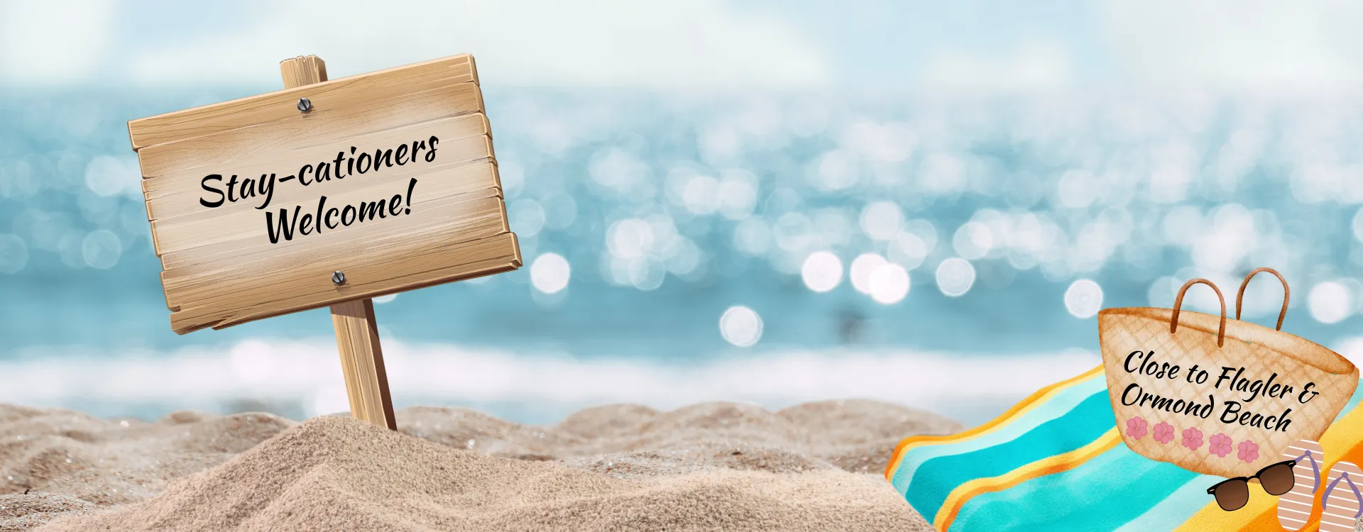 Stay-cationers Welcome - Close to Flagler & Ormond Beach